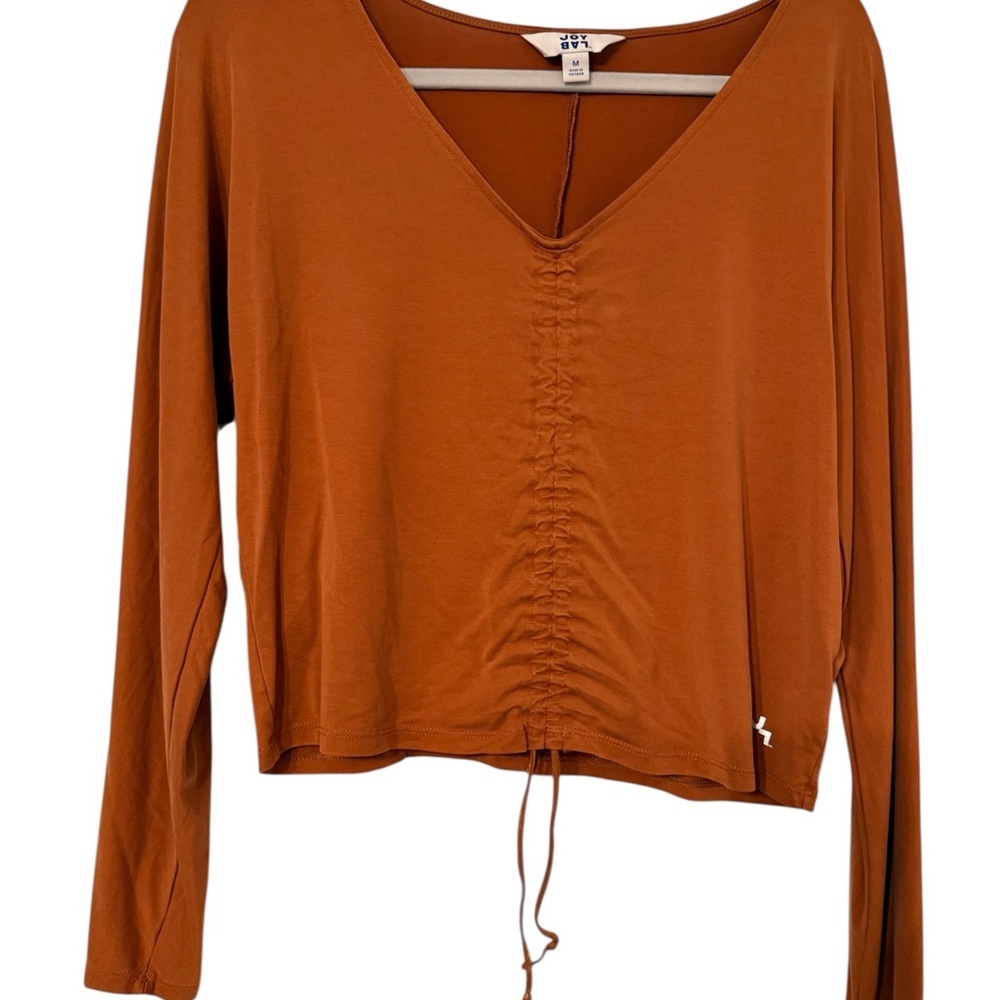JoyLab Rust Long Sleeve Top - Picture 7 of 7